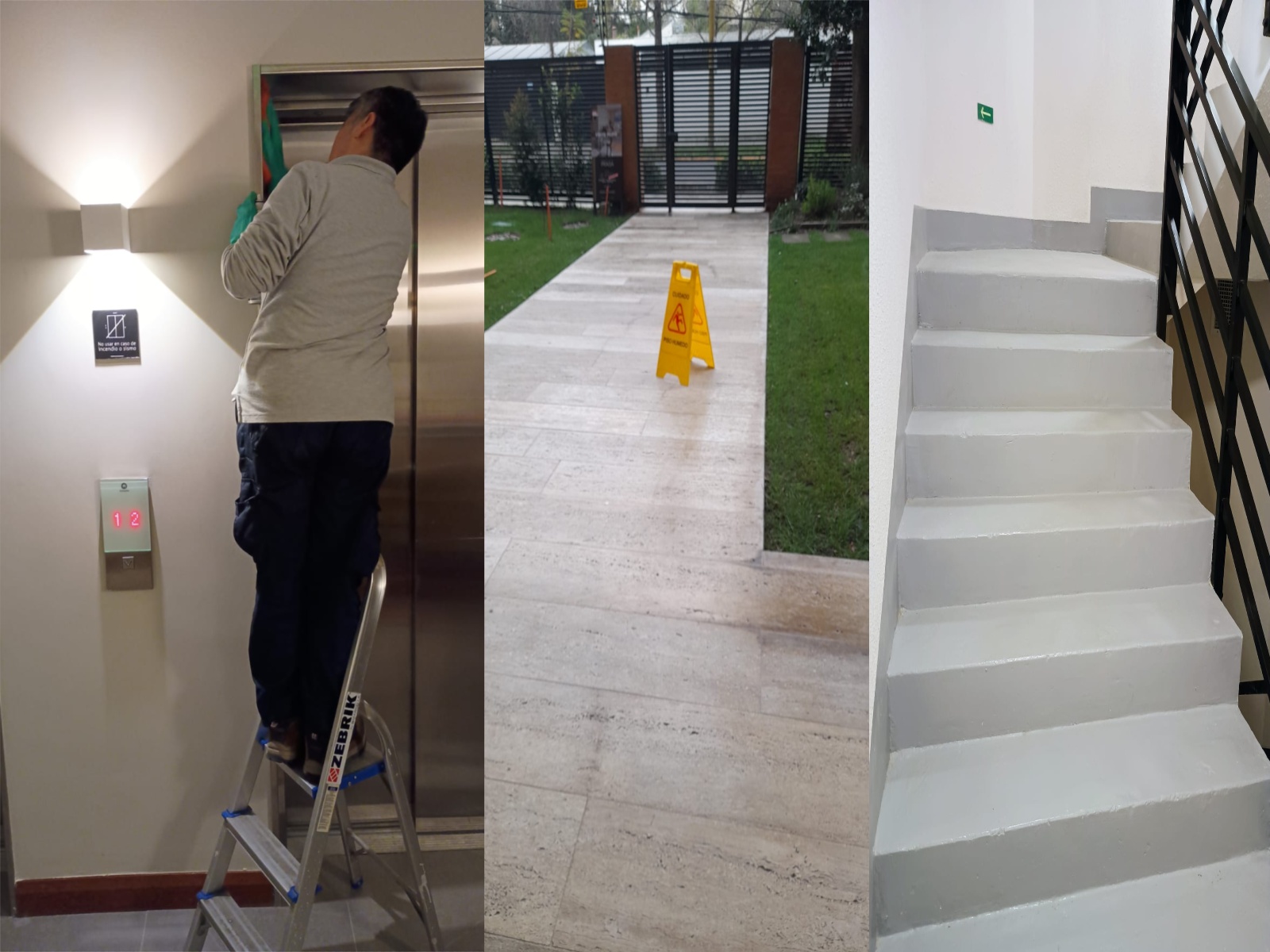 Servicio de aseo y limpieza de edificios residenciales en Santiago